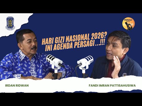 Hari Gizi Nasional 2026?? Ini Agenda PERSAGI Provinsi Di Yogyakarta!!! | PERSAGI Provinsi Di Yogyakarta PODCAST Eps. 16